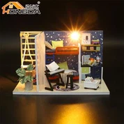 কিশোরদের জন্য LED জন্মদিন সহ মিনি মডেল কিট