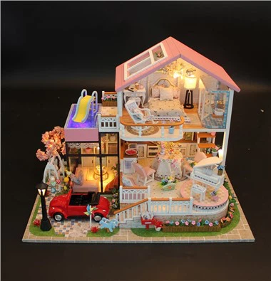 কাস্টমাইজড ডলহাউস কারুশিল্প মেয়ে উপহার